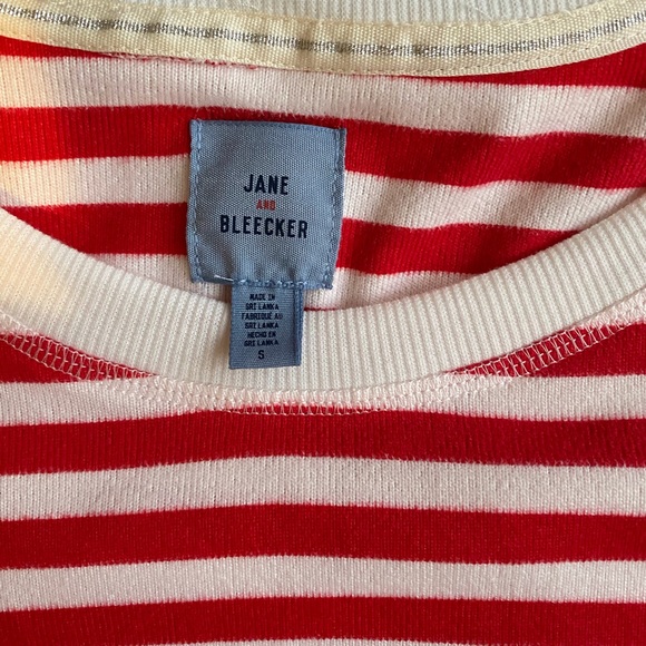 🛍🛍🛍 NWT JANE & BLEECKER STRIPE 2-PC PAJAMAS SET - Picture 5 of 6